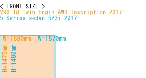 #V90 T8 Twin Engin AWD Inscription 2017- + 5 Series sedan 523i 2017-